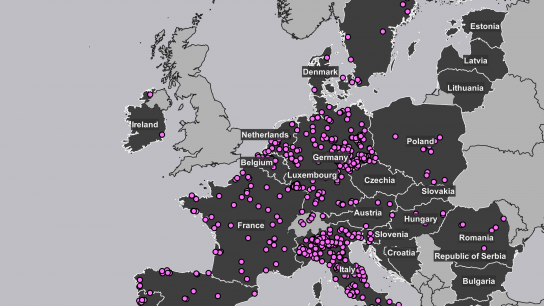 Map of continuing participants from previous CSE rounds